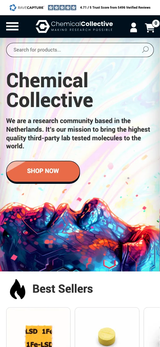 Chemical Collective on a phone
