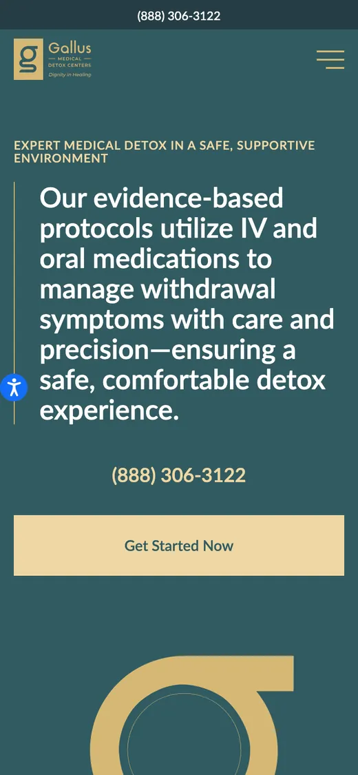 Gallus Detox on a phone
