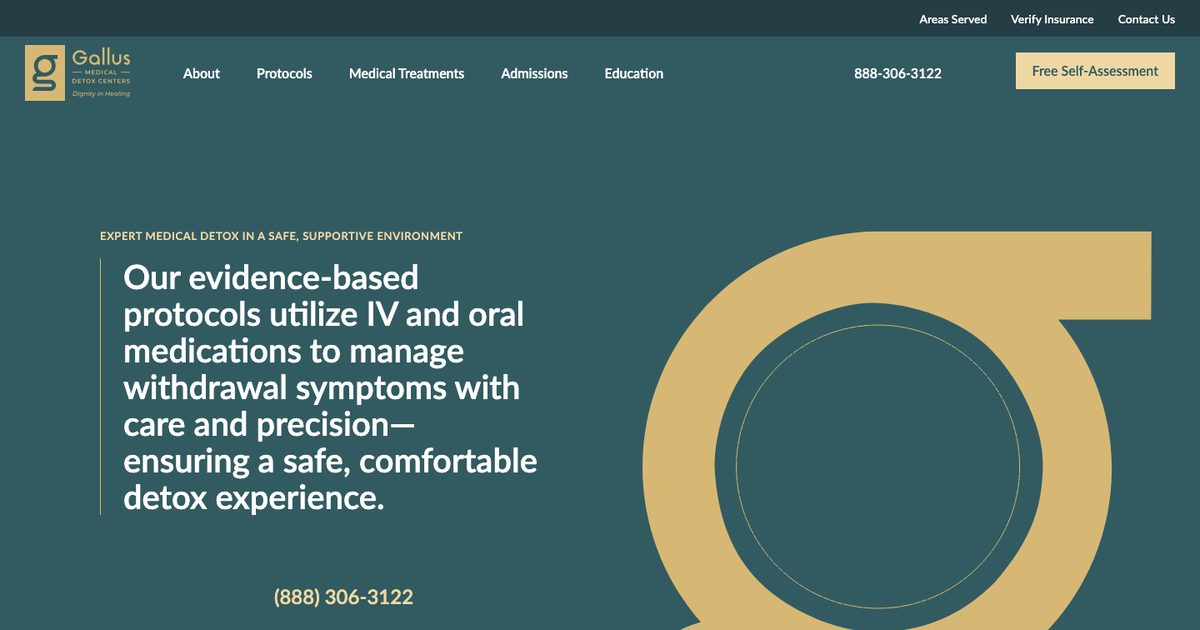 Gallus Detox website