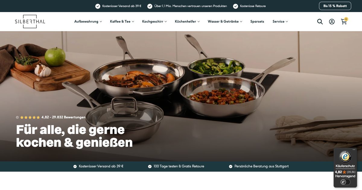 Silberthal website