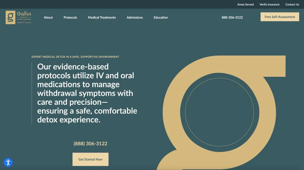 Gallus Detox website