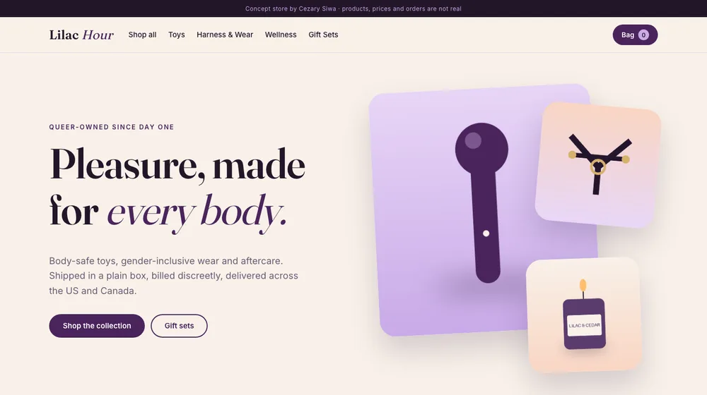 Lilac Hour concept store